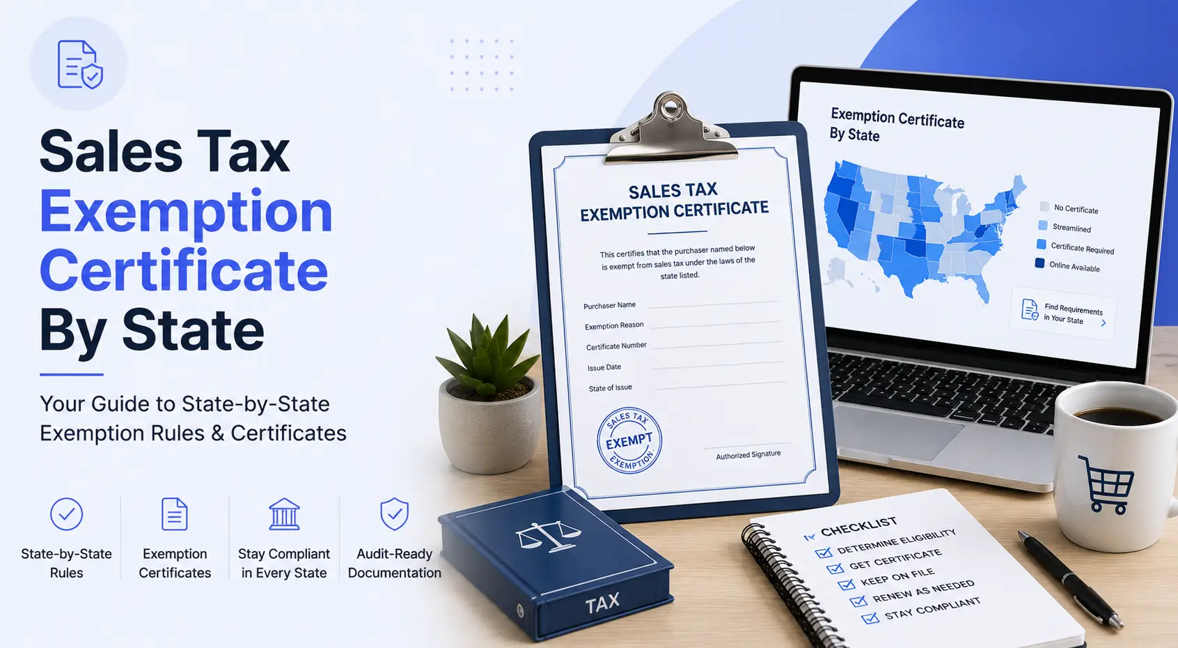 Sales Tax Exemption Certificate By State